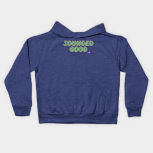 Sounded Good: Hipster Golf Kids Hoodie